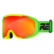 Relax Bērnu Kalnu Slēpošanas Brilles De-Vil, Shiny Neon Yellow/Green