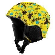 Relax Kids Ski Helmet Twister, Yellow/Blue/Black