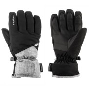 Relax Laro Kids Ski Gloves, Black/Grey