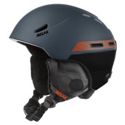 Relax Patrol Ski Helmet, Matte Gray/Orange/Black