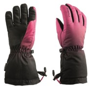 Relax Puzzy Kids Ski Gloves, Pink/Black | Bērnu Ziemas Cimdi