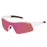 Relax Quadra Sunglasses, Pink Rose, Glossy White