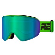 Relax Ski Goggles X-Fighter, Matt Neon Green