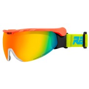 Relax Ski Goggles Nordic, Matt Neon Red