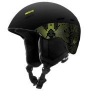 Relax Ski Helmet Prevail, Black/Neon Yellow