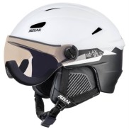 Relax Ski Helmet Stealth, Matt White/Black