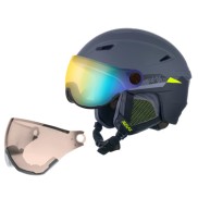 Relax Stealth Ski Helmet, Matt Grey