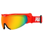 Relax Unisex Ski Googles Nordic, Matt Red