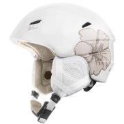 Relax Wild Women's Ski Helmet, White Flower | Sieviešu Slēpošanas Ķivere