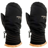 Relax Women's Ski Gloves Heat, Black/Beige