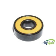 Rollerski Bearing 608-2RS Black | 8x22x7