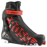 Rossignol X-10 Race Skate Men's Nordic Boots, Black/Red