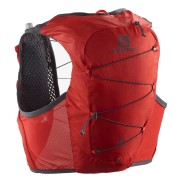 Salomon Active Skin 8 Running Vest, fiery red
