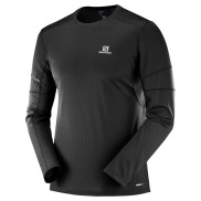 Salomon Agile Men's Long Sleeve T-Shirt, Black