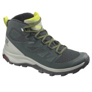 Salomon Outline Mid Gore-Tex Men's, Green Gables/Grey