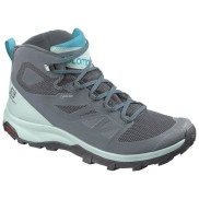 Salomon OUTline Mid GTX Women's Boots, grey/blue