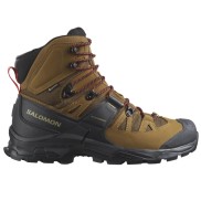 Salomon Quest 4 Gore-Tex Men's Hiking Boots, Rubber/Black/Fiery Red