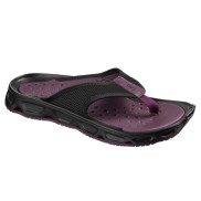 Salomon RX Break 4.0 Women's Flip Flops, Black/Purple