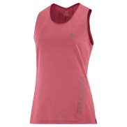 Salomon Sense Aero Women's Tank, Earth Red