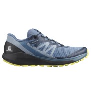 Salomon Sense Ride 4 Men's Shoes, Blue/Black/Evening Primrose