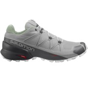 Salomon Speedcross 5 Women's Trail Shoes, Wrought Iron / Spray