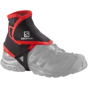 Salomon Tral Gaiters High, black/red