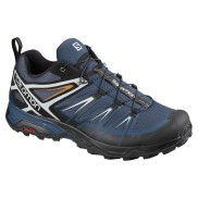 Salomon X Ultra 3 Men's Hiking Shoes, Dark Denim/Black