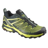 Salomon X Ultra 3 Men's Hiking Shoes, Green/Yellow