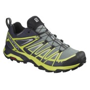 Salomon X Ultra 3 Men's Hiking Shoes, Grey/Green