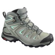 Salomon X Ultra 3 Mid GTX Women's Hiking Shoes, Shadow/Grey