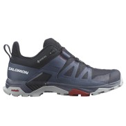 Salomon X Ultra 4 GTX Men's Hiking Shoes, Carbon/Bering Sea