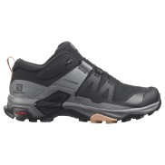 Salomon X Ultra 4 Women's Hiking Shoes, Black/Quiet Shade/Sirocco