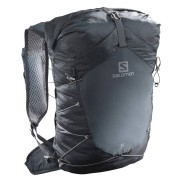 Salomon XA 35 Backpack w/ Flasks, Ebony/Alloy