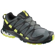 Salomon XA pro 3D V8 GTX Men Trail Running Shoes, grey/lime