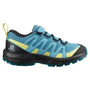 Salomon XA Pro V8 Kids Shoes, Delphinium Blue/Black/Charlock