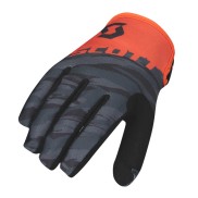 Scott 350 Dirt Gloves, Black/Orange