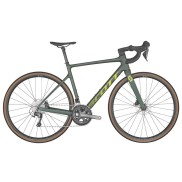 Scott Addict 40 Bike, Green/Yellow, 2022