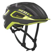 Scott Arx Plus (CE) Helmet, Dark Grey/Radium Yellow