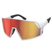 Scott Pro Shield Sunglasses, White Matt/Red Chrome