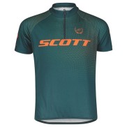 Scott RC Pro SS Junior Shirt, Aruba Green/Braze Orange