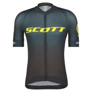 Scott RC Pro WC Edt SS Men's Shirt, Black/Sulphur Yellow
