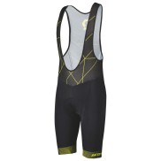 Scott RC Team ++ Men's Bibshorts, Black/Sulphur Yellow