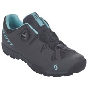 Scott Sport Trail BOA® Lady Shoes, Dark Grey/Turquoise Blue