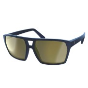 Scott Tune Sunglasses, Submariner Blue/Gold Chrome
