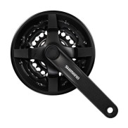 Shimano Tourney Crankset 6/7/8-speed Black FC-TY301 42/34/24T 170mm