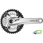 Shimano FC-M785 Crankset 2x10 Speed 40x28 Silver
