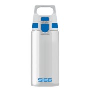 Sigg One Water Bottle Total Clear Blue 0.5L