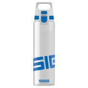 Sigg Total Clear 0.75 L Water Bottle, Blue
