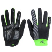 Silvini Kids Bike Gloves Cervo, Black/Green