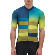 Silvini Mazzano Mens Jersey, Navy/Lime